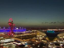 TIME LAPSE: Paralympics Sunset Stock Footage