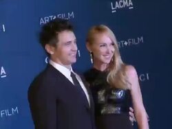 James Franco at LACMA Hosts 2013 Art + Film Gala Honoring David Hockney And Martin Scorsese Presented By Gucci Stock Footage