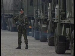 ALBANIA: DURRES: ITALIAN TROOPS CONTINUE TO ARRIVE News Clip