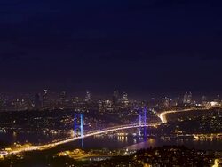 HD:Bosphorus Bridge. Stock Footage