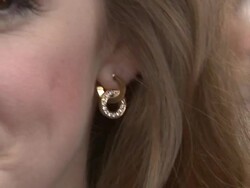 Ashley Bell (with jewelry close-up) at the Piaget At The 2011 Independent Spirit Awards at Santa Monica CA. (Footage by WireImage Video/GettyImages) Stock Footage