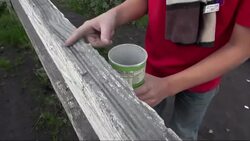 Red Cross workers visit communities as volcano spews ash and gas News Clip