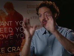 INTERVIEW: Drake Doremus on shooting around London at the Like Crazy Interviews at London England. (Footage by WireImage Video/Getty Images Entertainment Video) Stock Footage