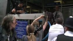 CLEAN: Murdoch 'foam pie' attacker sentenced News Clip