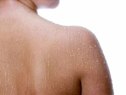 Shower relaxation Stock Footage