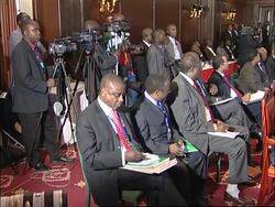 Envoys on DRC talks, UN chief, leaders; Rwanda, group photo News Clip