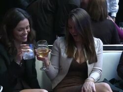 ATMOSPHERE: crowd at VH1 Save The Music Foundation 2012 Songwriters Music Series Launch Stock Footage