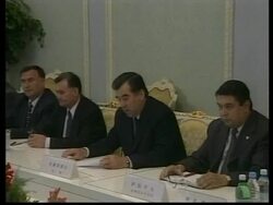TAJIKISTAN: PRES RAKHMONOV IN TALKS WITH CHINA'S JIANG News Clip