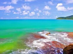 Wave slow motion Stock Footage