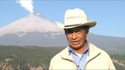WEATHER MAN TALKS TO VOLCANO TO PREDICT ACTIVITY News Clip