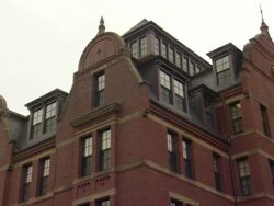 ATMOSPHERE - Harvard University campus Stock Footage