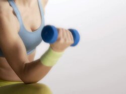 Female Fitness Stock Footage