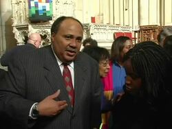 'Realizing the Dream' Martin Luther King Jr Tribute Stock Footage