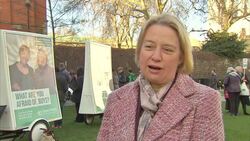 The Green Party Hold Demonstration In Westminster RE Televised Debates News Clip