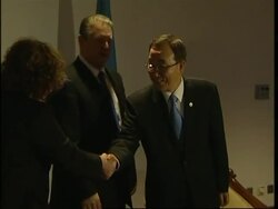 Nobel Peace Prize winner Al Gore meets UN Secretary-General, speech Instructional Video
