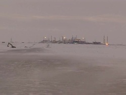 Gazrpom site in Sibera News Clip