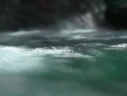HD Flowing Clear Water (Panning) Stock Footage