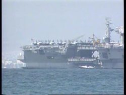 Israel/Iraq - SS Roosevelt Arrives In Haifa News Clip