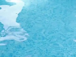 Woman  Swim Underwater Stock Footage