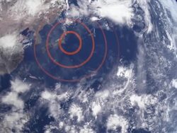 Oceanic earthquake Japan Stock Footage