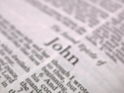 HD 1080i The Book of John 2 Stock Footage