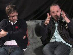 Basement Jaxx Interview (clip 6) Stock Footage