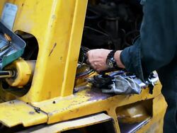 Auto Repair wiring Stock Footage