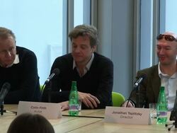 INTERVIEW: Colin Firth on dialect challenges at The Railway Man Press Conference on April 27, 2012 in Edinburgh, Scotland (Footage by WireImage Video/Getty Images) Stock Footage