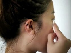 Make Up Stock Footage