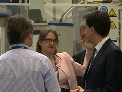 Ed Miliband visits the National Composites Centre News Clip