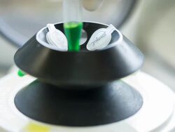 Scientist and bio lab experiment Stock Footage