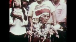 American Indians protesting against proposed laws News Clip
