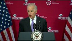 Biden Pledges to Stand By Urban League News Clip