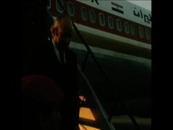 SYND 1 1 75 EGYPTIAN FOREIGN MINISTER RETURNS FROM MOSCOW News Clip