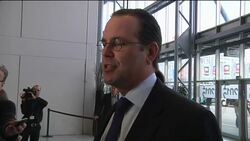 Eurozone finance ministers meet; agree $1.1 trillion Euro bailout fund News Clip