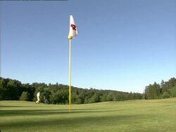 Golf Course Stock Footage