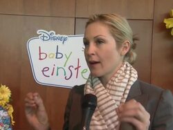 INTERVIEW: Kelly Rutherford on the Discovery Kts. at the Disney Baby Einstein & Kelly Rutherford Launch the Baby Einstein Discovery Kits Stock Footage
