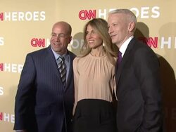 Anderson Cooper and guests at 2014 CNN Heroes: An All Star Tribute - Red Carpet at American Museum of Natural History on November 18, 2014 in New York City Stock Footage