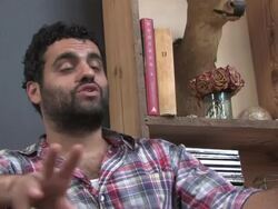 Gabriel Stulman Interview (clip 5) Stock Footage