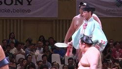 Indonesia hosts first sumo tournament outside Japan in 5 years News Clip