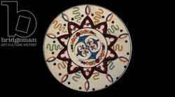 Animated 19th century phenakistoscope with colourful shapes Stock Footage