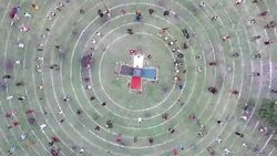 CLEAN : Mexicans try to break Guinness Aztec dancing record News Clip