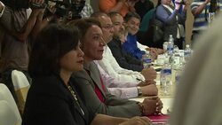 CLEAN : Wife of ex Honduras president calls to vot News Clip