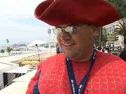 VOICED: Cannes movie Mecca also a draw for outlandish News Clip