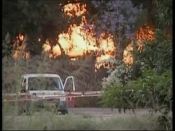 Rocket hits Indian restaurant, causes fire, no injuries News Clip