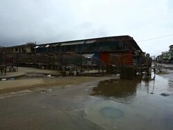 Liberia imposes Ebola quarantine and curfew in Monrovia Stock Footage