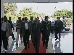CONGO: PRESIDENT PASCAL LISSOUBA DENIES OPPOSITION CLAIMS (2) News Clip