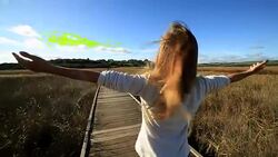 Concept of success and wellbeing Stock Footage