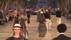 CLEAN : Chanel glamor comes to in fashion communist Cuba News Clip
