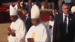 4:3 Pope celebrates Mass with thousands of faithful, canonises Sri Lanka's first saint News Clip